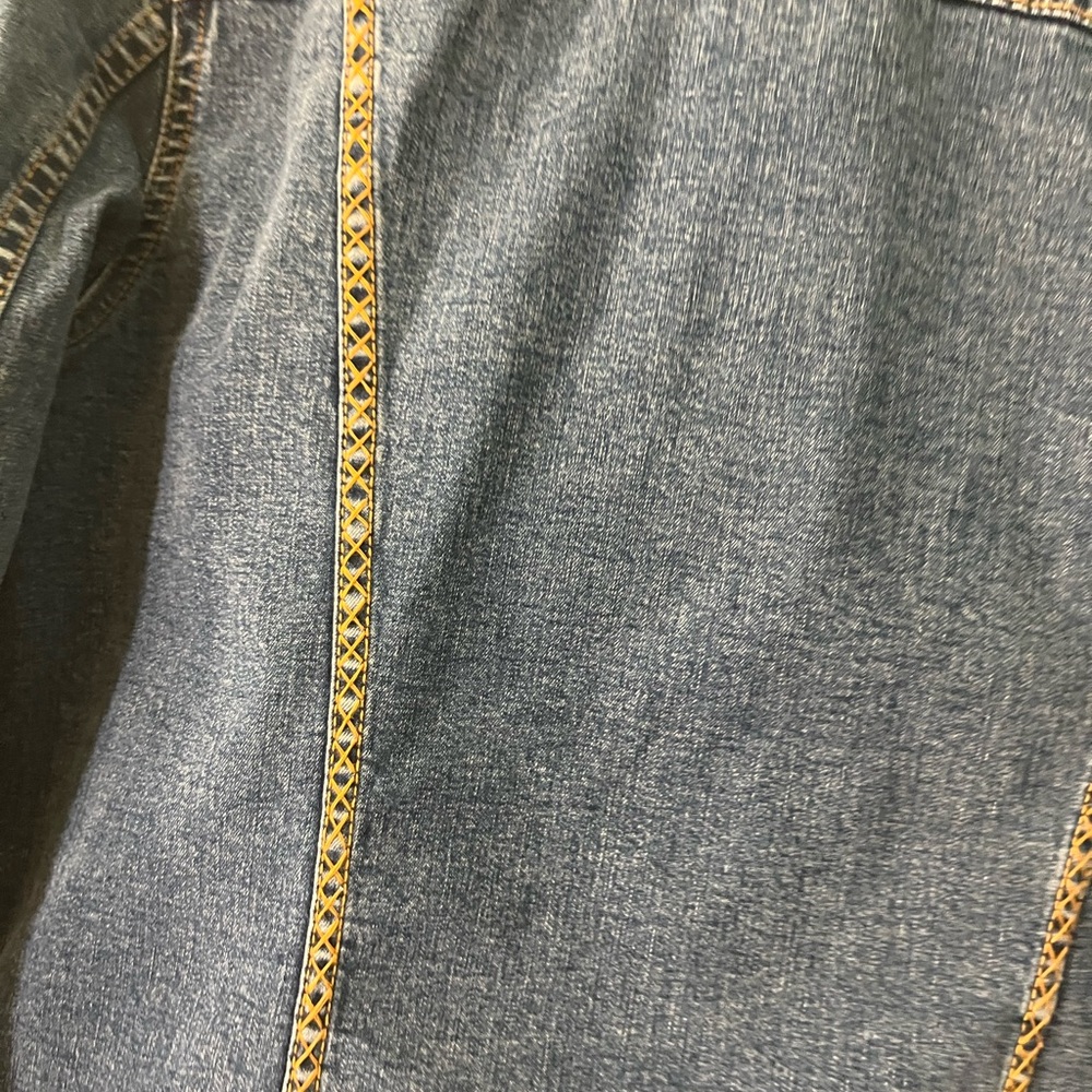 Will Smith Medium Denim Jacket With Some Great De… - image 4